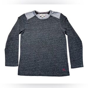 Tommy Bahama Men’s Pullover Fleece Sweatshirt Medium Gray Long Sleeve Crewneck